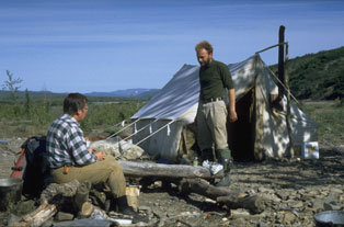 Camp at Grebenka