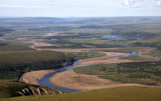 N Slop aerial view